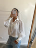 Ministry of Style White Sheer Blouse