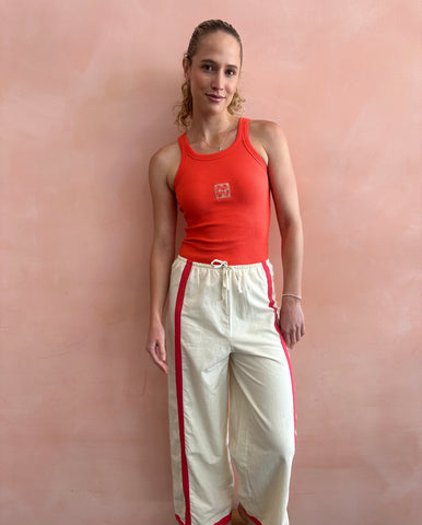 Del Mar Pant - Lobster Red