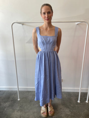 Aje Virginie Midi Dress