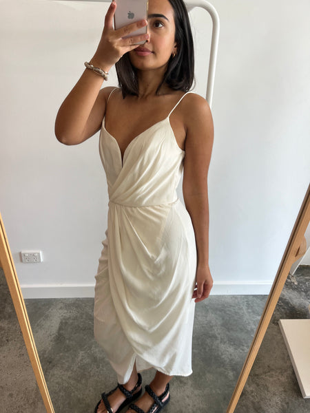 Zimmermann White Midi Dress