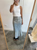 Sass & Bide “Other Side of Midnight” Denim Midi Skirt