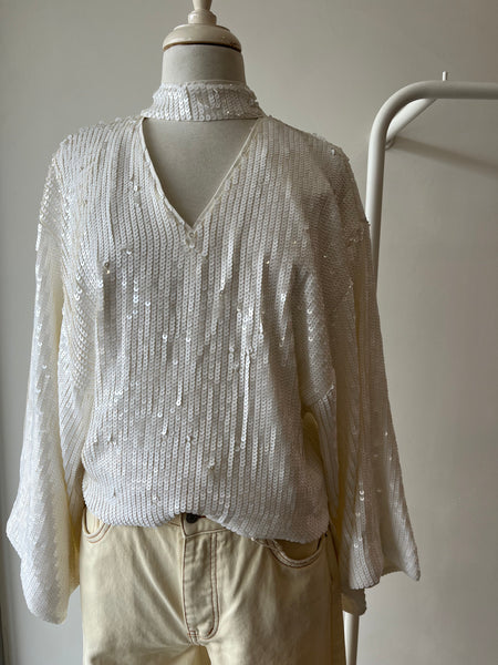 Sass & Bide Sequin Blouse