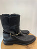 Balenciaga black flat boot