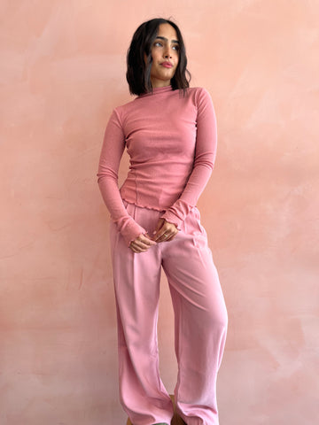 Petra tailored pant peony