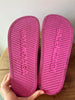 Balenciaga pink rubber slides