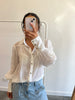 Ministry of Style White Sheer Blouse