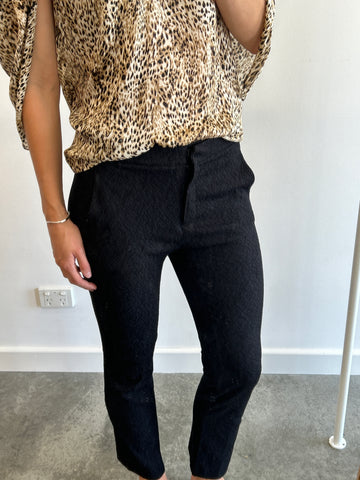 Scanlan Theodore Black Lace Pant