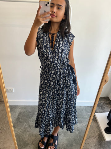 Ulla Johnson Navy Dress