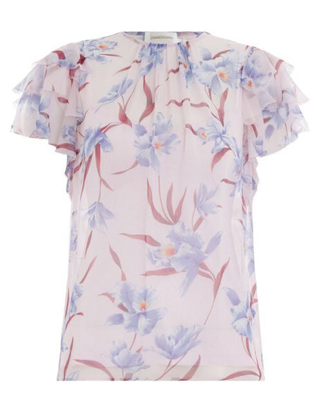 Zimmerman Corsage Flutter Top