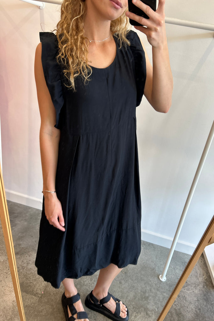 Marni Navy Midi Dress