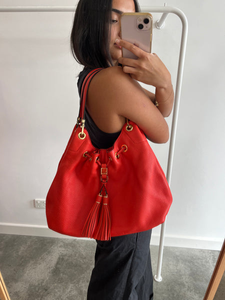 Michael Kors Orange Tote Bag