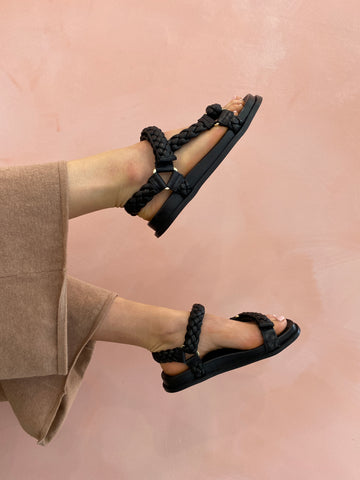 Elke Braided Sandal